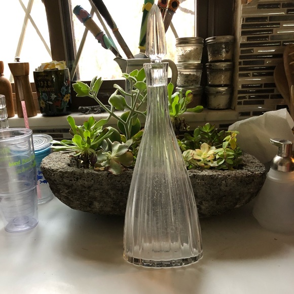 Atlantis Fantasy cut lead Crystal decanter